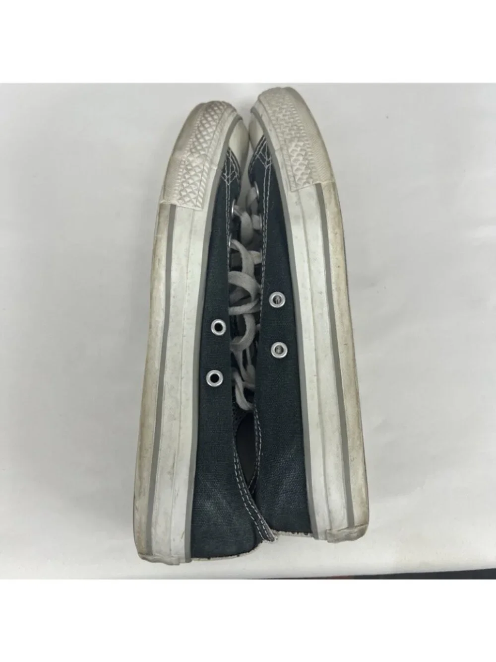 VTG Converse All Stars Black Low-Top Canvas Sneakers Shoes Women’s 8